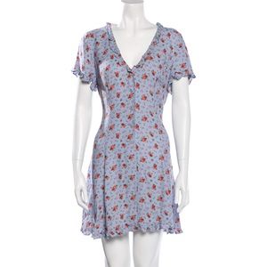 Reformation Floral Mini Dress
